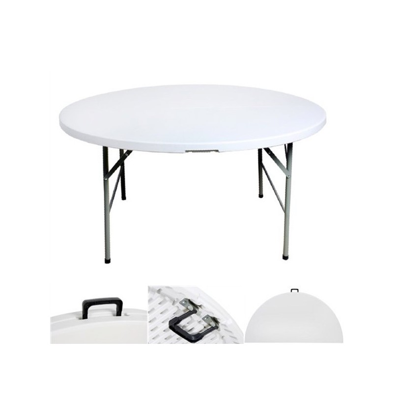 Petite table pliante, Table pliable polypropylène, Table légère