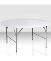 Table ronde Ø 150 cm pliante en malette BJS