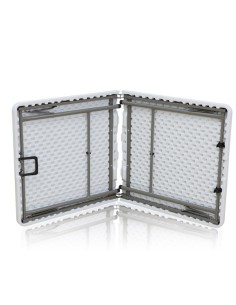 Table rectangulaire dimension 152 cm x 76 cm pliante en malette 2