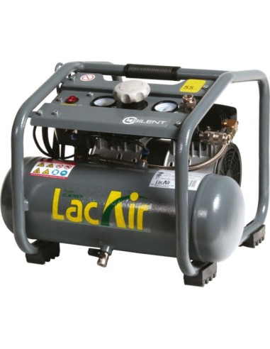 COMPRESSEUR MOBILE SILENCIEUX 6 L - 6,2 M /H