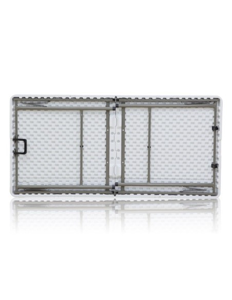 Table rectangulaire dimension 152 cm x 76 cm pliante en malette Table rectangulaire dimension 152 cm x 76 cm pliante en malette