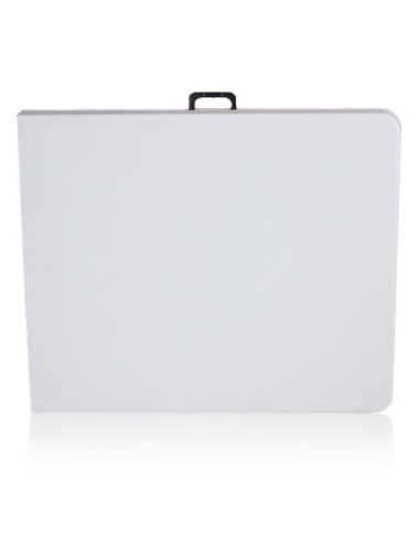 Table rectangulaire dimension 183 cm x 76 cm, pliante en malette