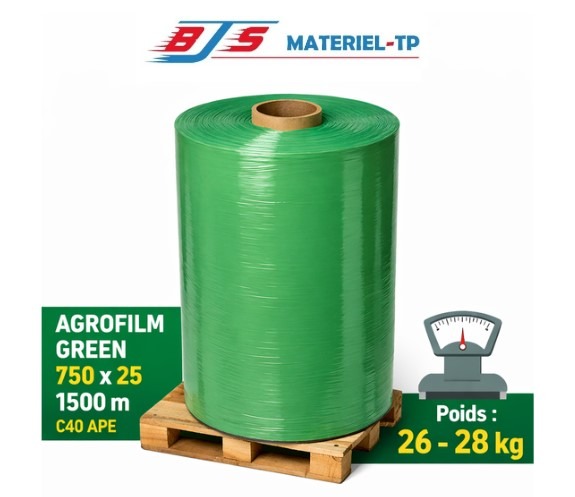 🚜 Film enrubannage 750 mm pas cher : le meilleur choix pour un ensilage performant et rentable